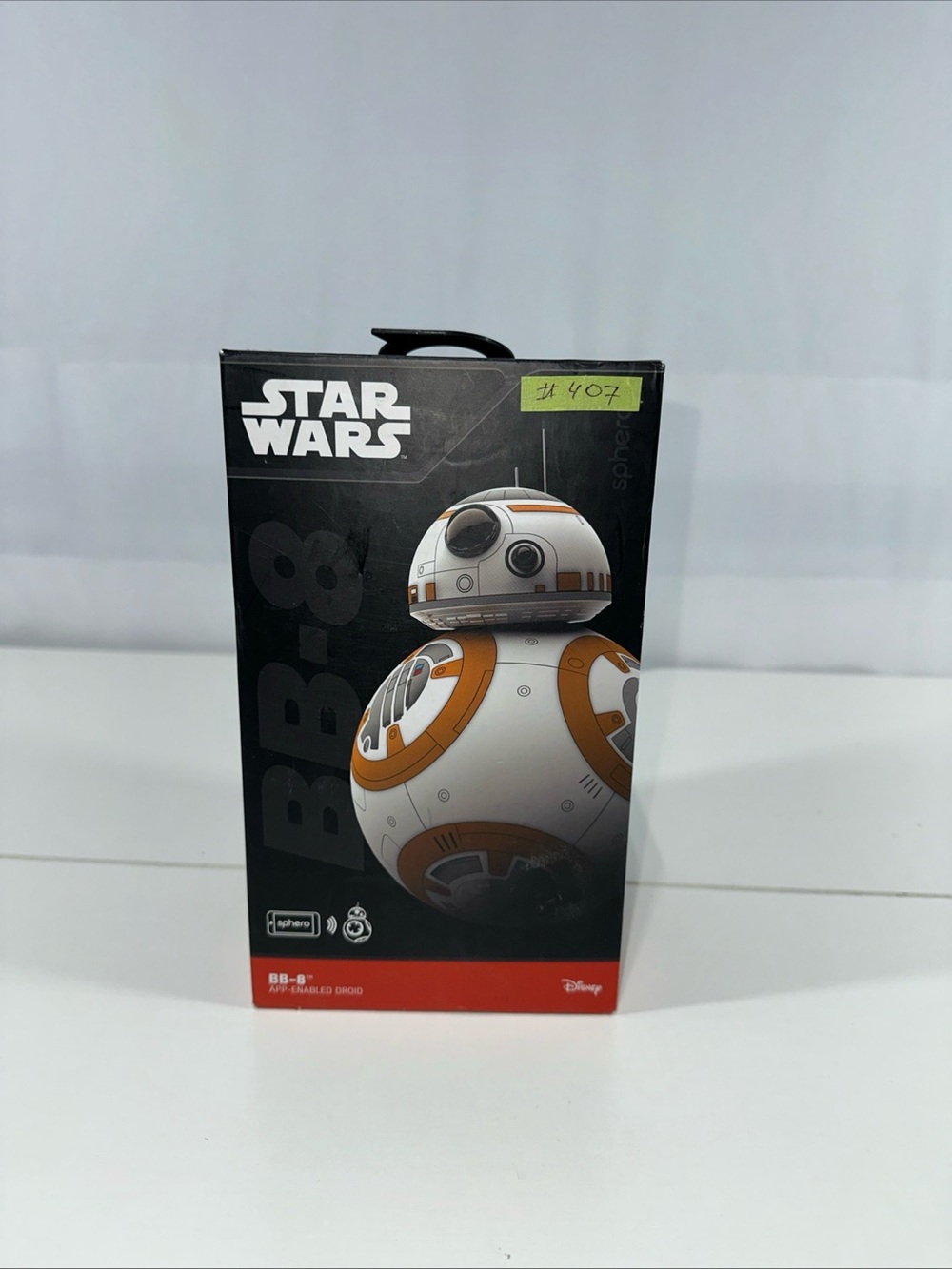 #407 Sphero BB-8 Star Wars App-Enabled Droid New Open Box D9
